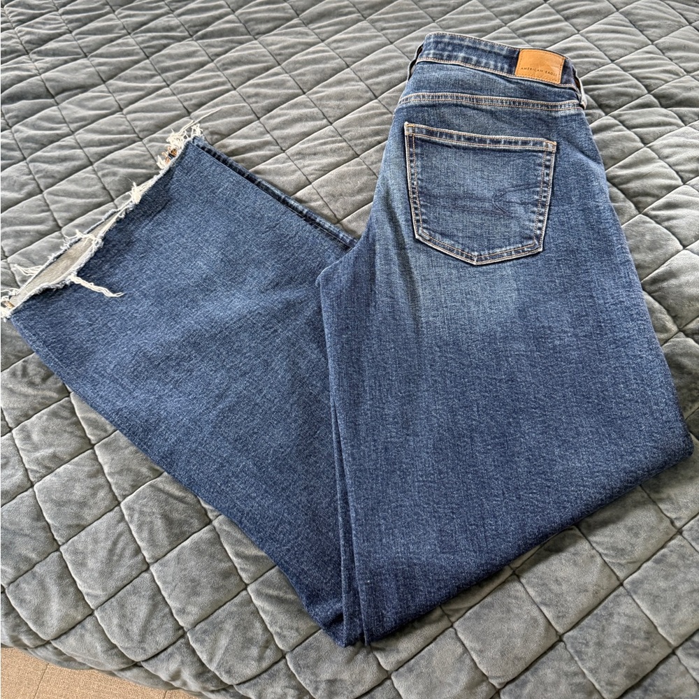 American Eagle Outfitters Blue Flare Jeans